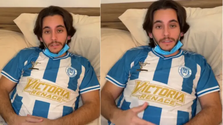 Imagen Principal de Nota: Postrado desde  una cama, Carlos Espina confiesa la enfermedad que enfrenta