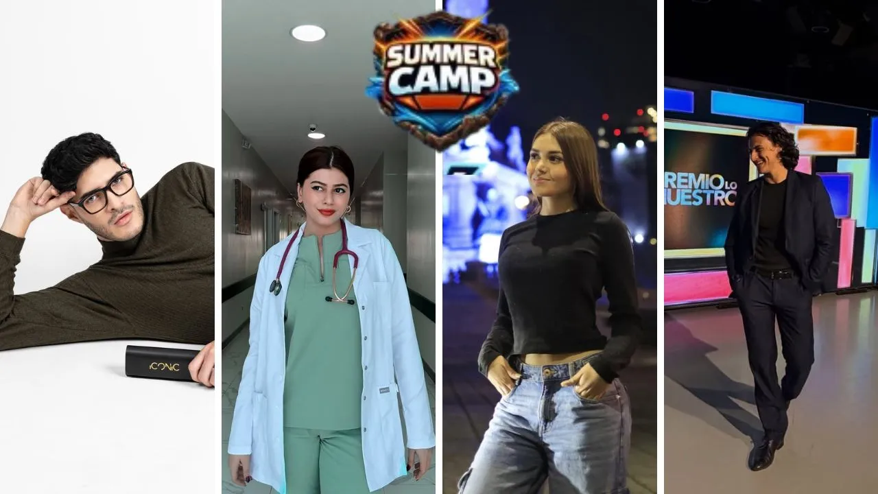 ¿Quiénes son los creadores de contenido que participarán en el Summer Camp?