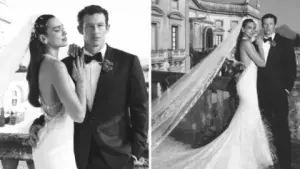 Imagen de Dua Lipa revela fotos inéditas de su boda religiosa con Callum Turner en Italia