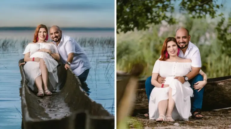 Imagen Principal de Nota: Erika Urtecho y Daniel Sponda comparten emotiva sesión de fotos