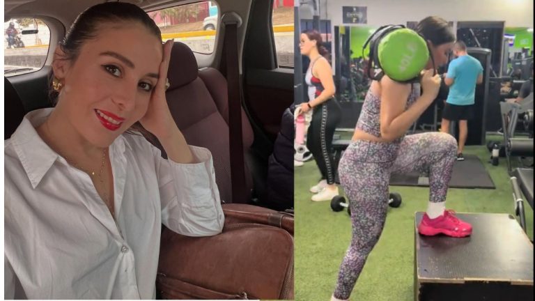 Imagen Principal de Nota: Iroska Elvir muestra su rutina de pesas y sorprende en redes
