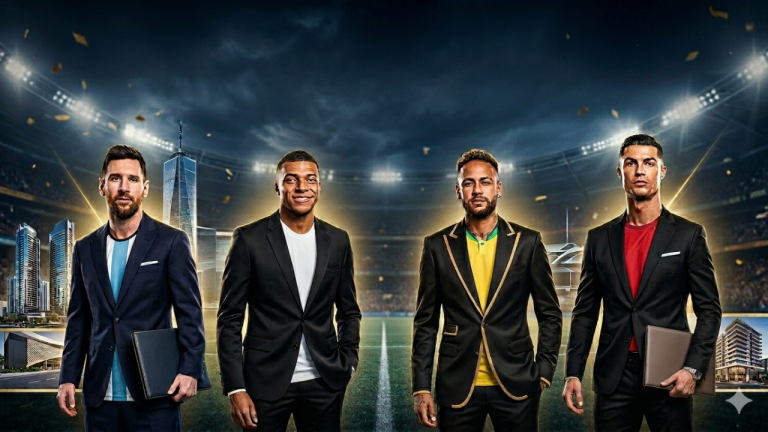 Imagen Principal de Nota: Los futbolistas del Mundial que ganan millones lejos de la cancha
