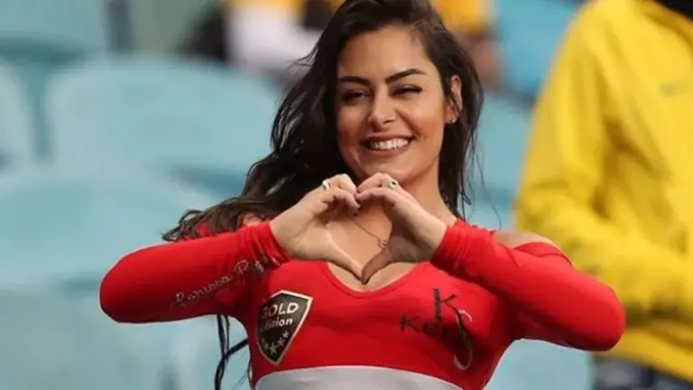 Imagen Principal de Nota: Larissa Riquelme reclama derechos legales por título de "La Novia del Mundial"