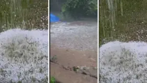 Imagen de ¿Llovió granizo en Ocotepeque? Habitantes captaron el fenómeno en video