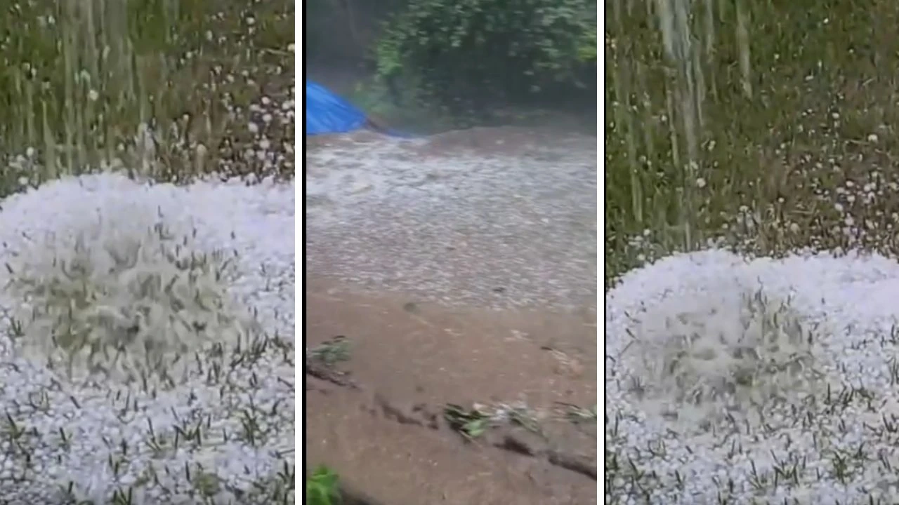Imagen de ¿Llovió granizo en Ocotepeque? Habitantes captaron el fenómeno en video