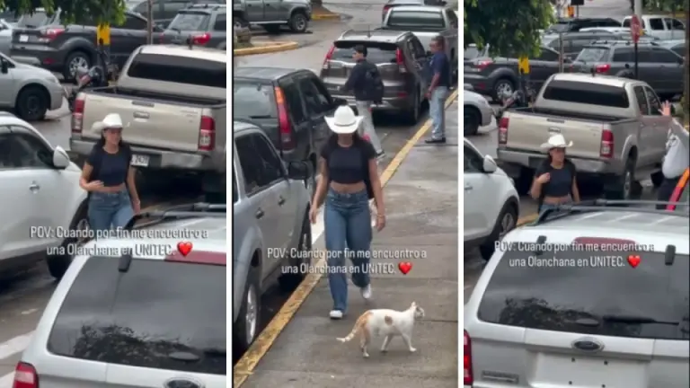 Imagen Principal de Nota: ¿Es olanchana? Joven universitaria se vuelve viral por este detalle