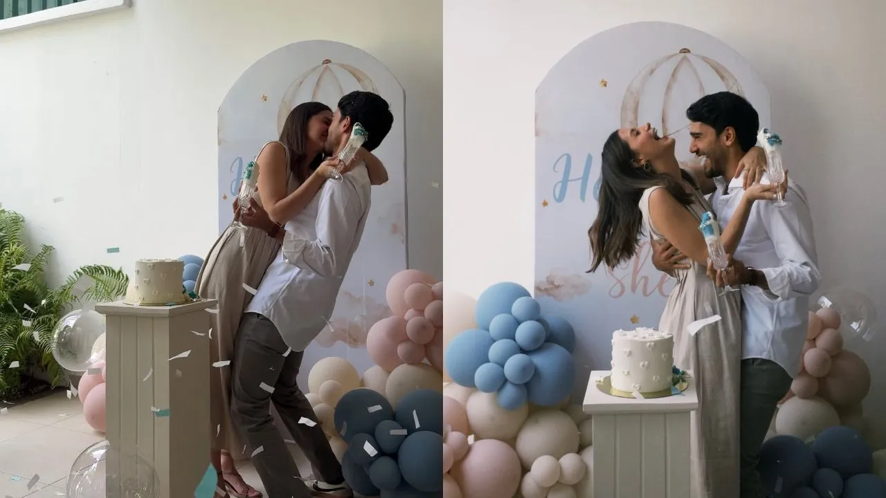 Imagen Principal de Nota: En  íntima celebración, Pauli Joya y Edgardo Melgar Jr anuncian que serán padres