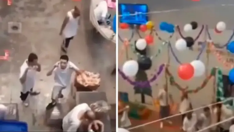 Imagen Principal de Nota: Revelan video de reclusos en la cárcel de máxima seguridad “El Pozo”