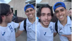 Imagen de ¿Se molestó? La reacción de Carlos Eduardo Espina tras palabra de Luis Palma