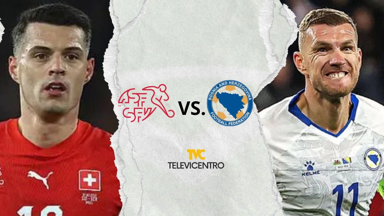 Suiza vs Bosnia y Herzegovina EN VIVO hoy: donde ver en Honduras y alineaciones