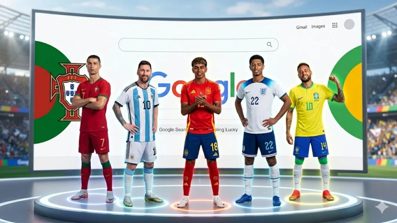 Imagen Principal de Nota: Top 10 de los futbolistas más buscados en Google con el arranque del Mundial 2026