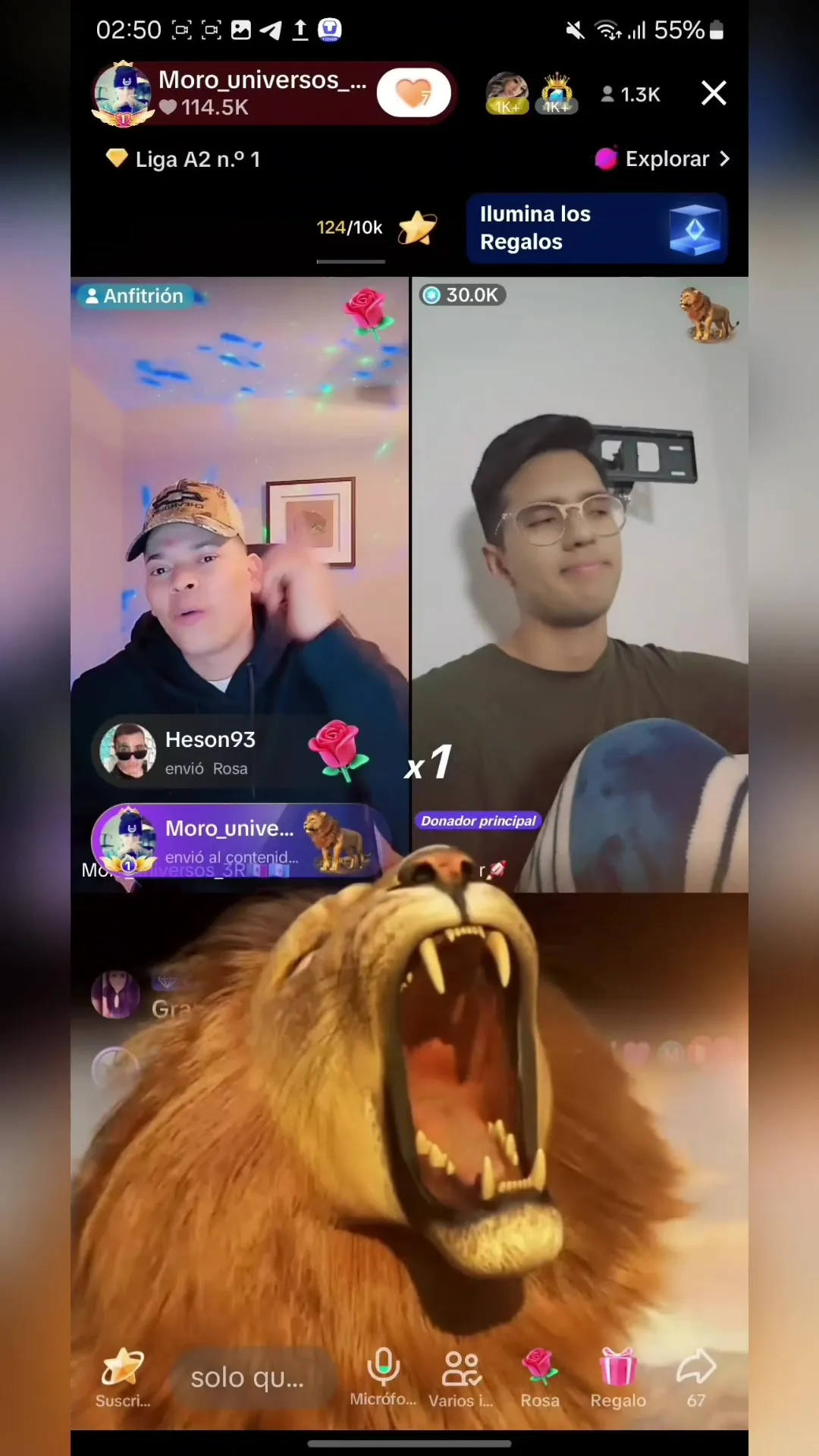 Tirador en batalla de Tiktok