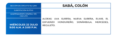 Zonas sin energía eléctrica