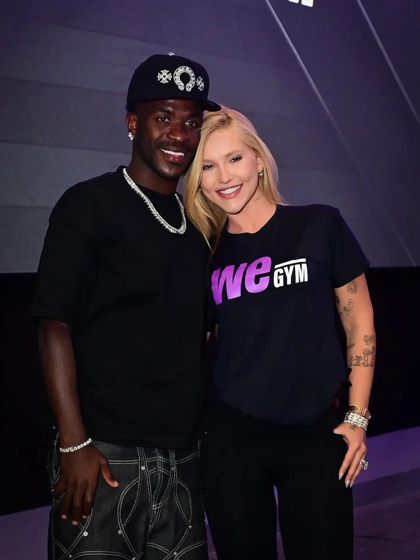 Imagen de Vinicius Jr. junto a su pareja