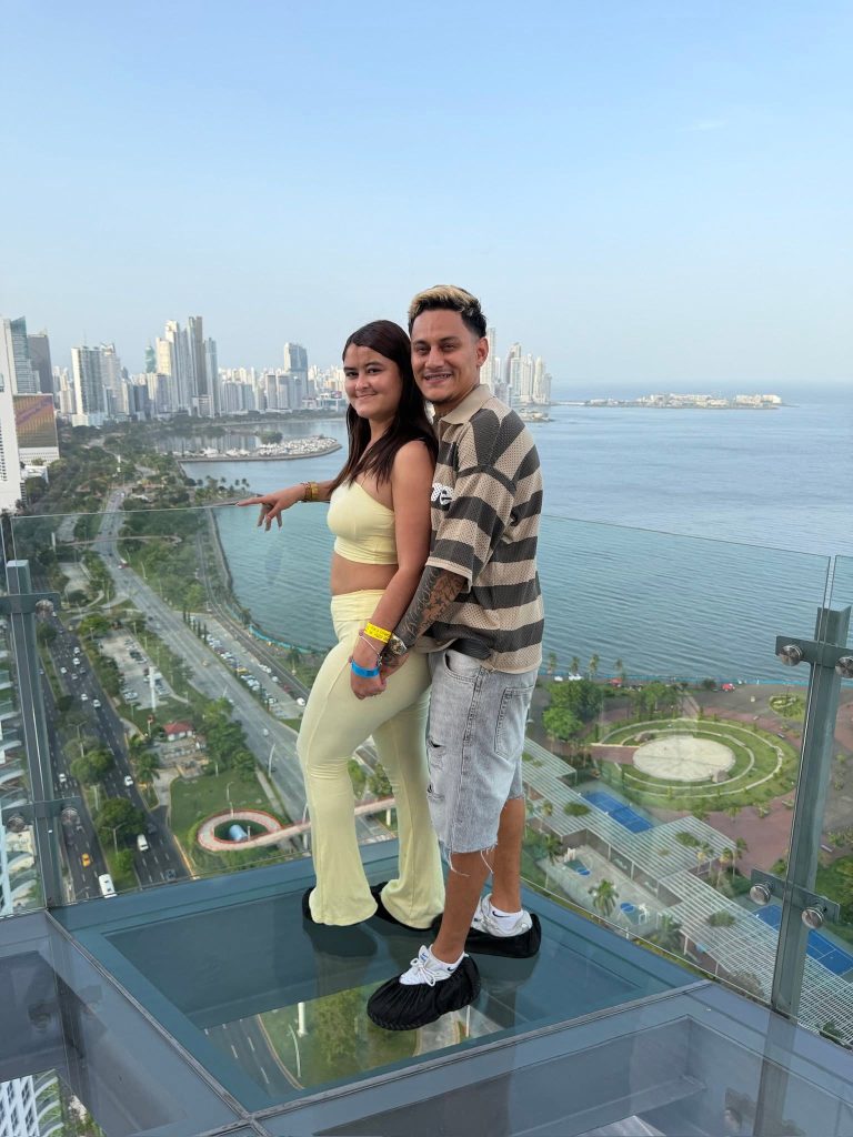 El Barbarito junto a su esposa