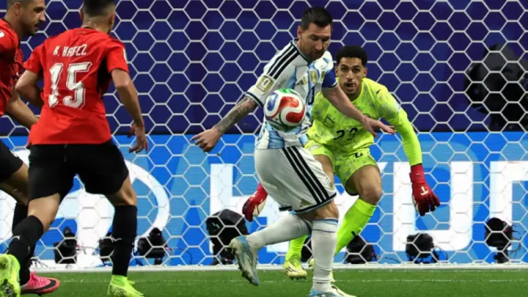 Egipto se está metiendo a cuartos y está dejando eliminada a la Argentina de Messi (0-2)