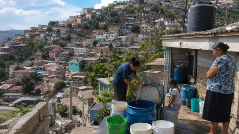 Lista de colonias de Tegucigalpa que recibirán agua del 29 de julio al 2 de agosto