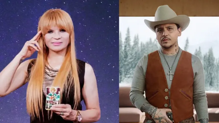 Imagen Principal de Nota: Mhoni Vidente lanza inquietante advertencia a Christian Nodal: esto fue lo que vio
