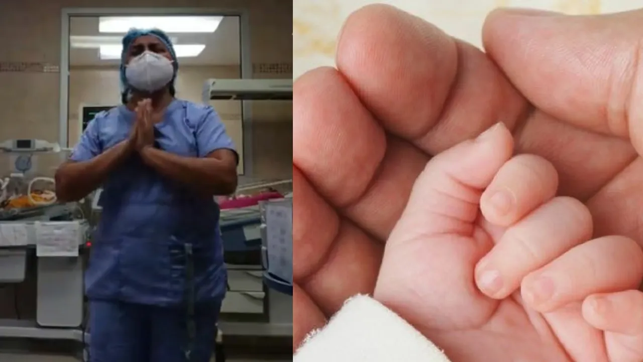 Imagen Principal de Nota: El gesto de amor de una enfermera hondureña con recién nacidos que tocó corazones