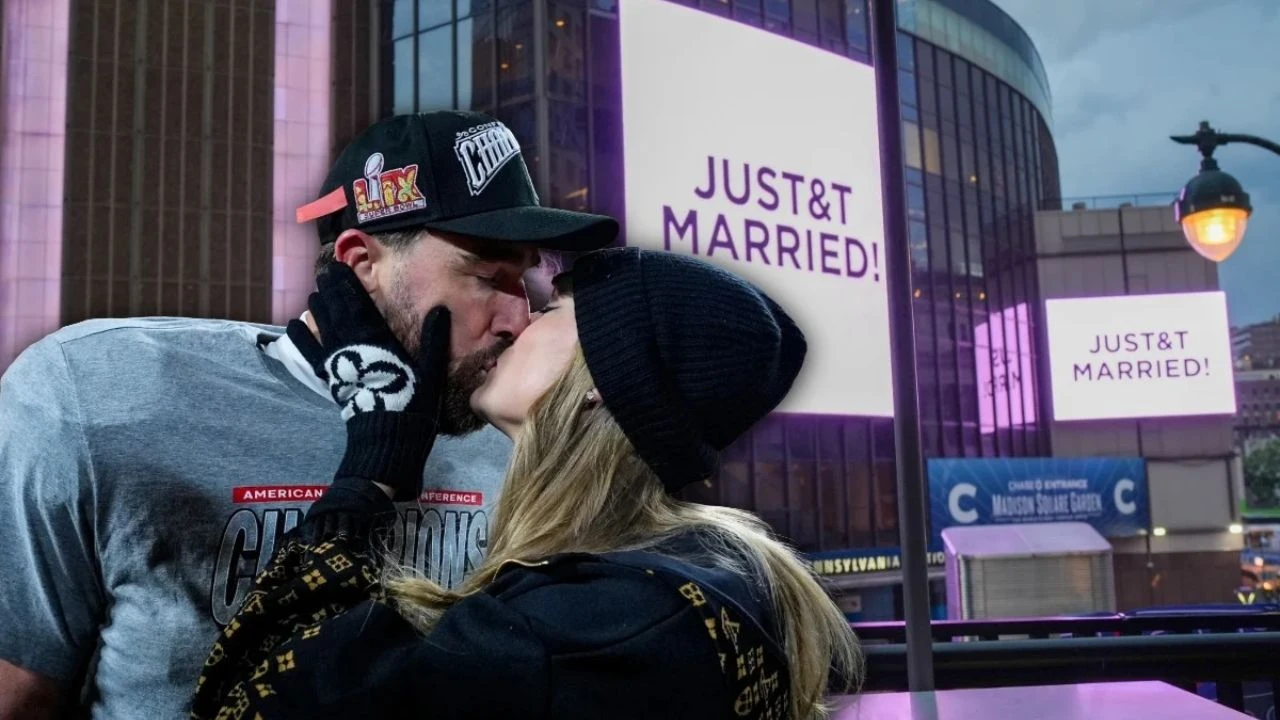 Fanáticos pagan más de L650 por curioso recuerdo de la boda de Taylor Swift