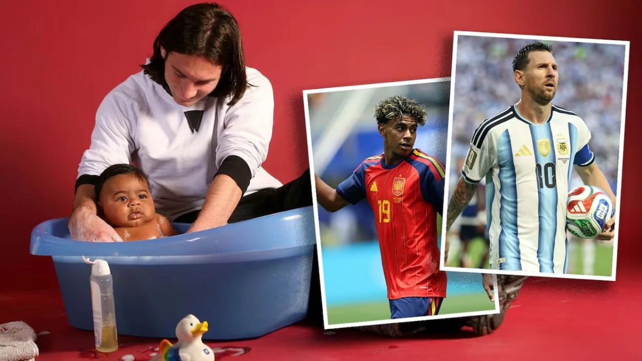 Imagen Principal de Nota: De una tina a la final del Mundial 2026: la historia detrás de la foto de Messi y Yamal