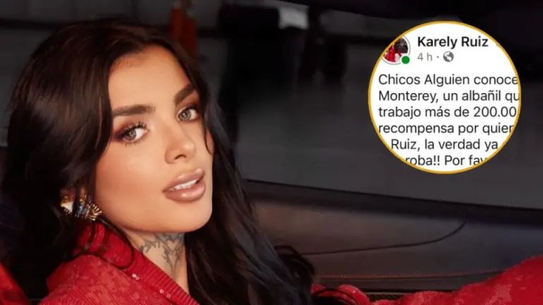 Imagen Principal de Nota: Karely Ruiz es víctima de estafa y ofrece recompensa por el culpable
