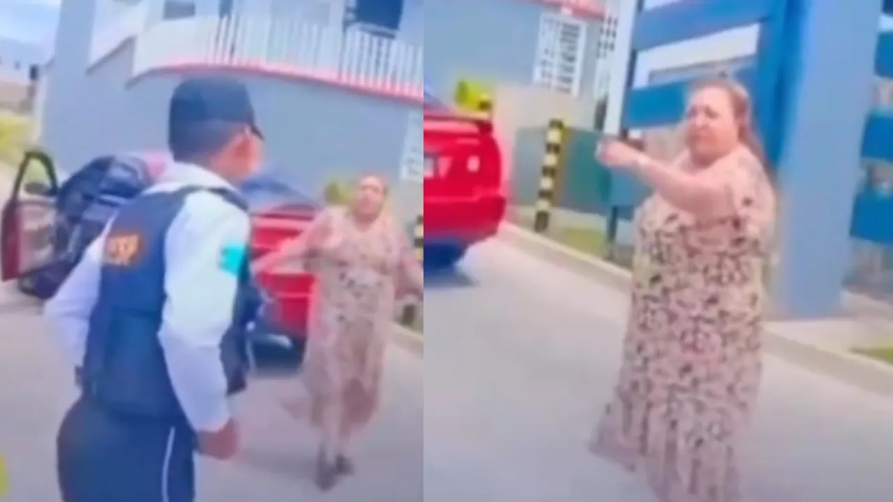 Imagen Principal de Nota: 'Viven de lo que pago': Mujer humilla a guardias y desata fuerte debate en redes
