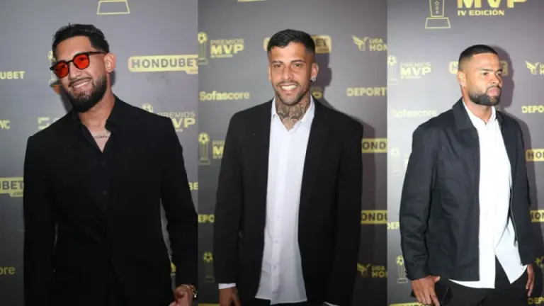 Imagen Principal de Nota: Estos rostros del fútbol hondureño robaron miradas en los Premios MVP