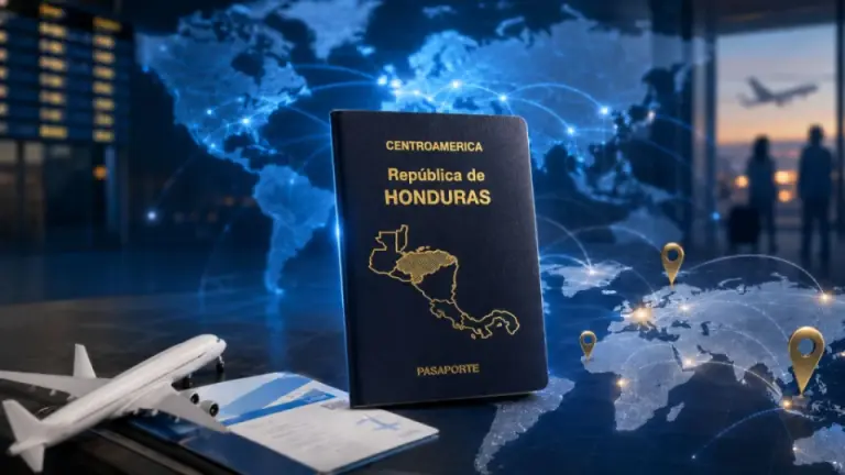 Pasaportes más poderosos de 2026: ¿qué lugar ocupa Honduras?