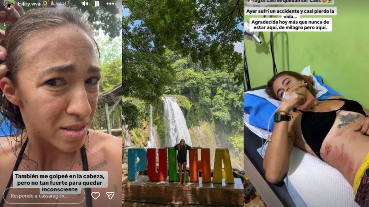 Imagen Principal de Nota: 'Todo pasó rápido': Turista mexicana relata cómo casi pierde la vida en Pulhapanzak