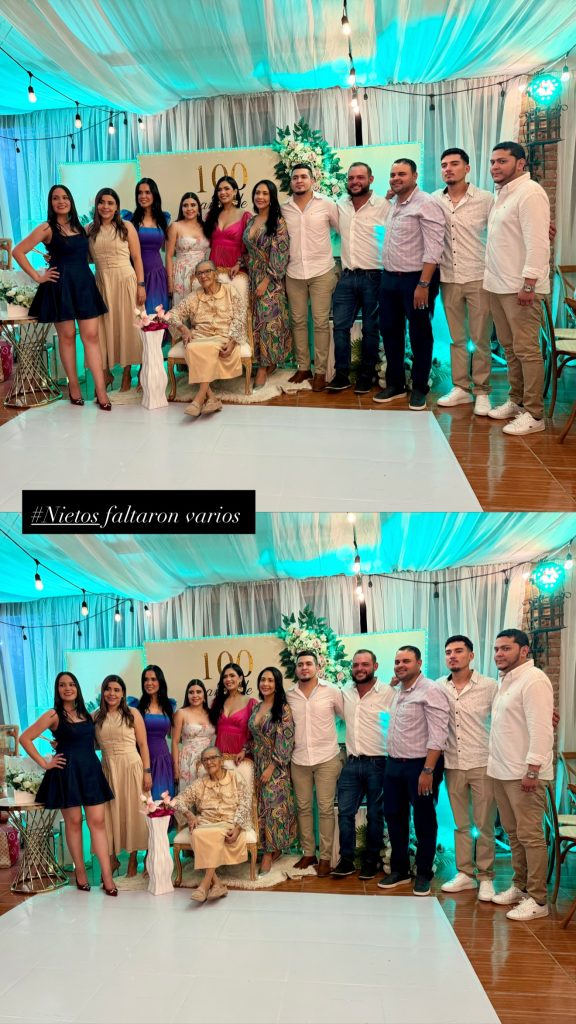 LOREN MERCADAL 100 AÑOS ABUELA