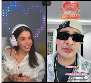 SUPREMO Y EMMA CORONEL