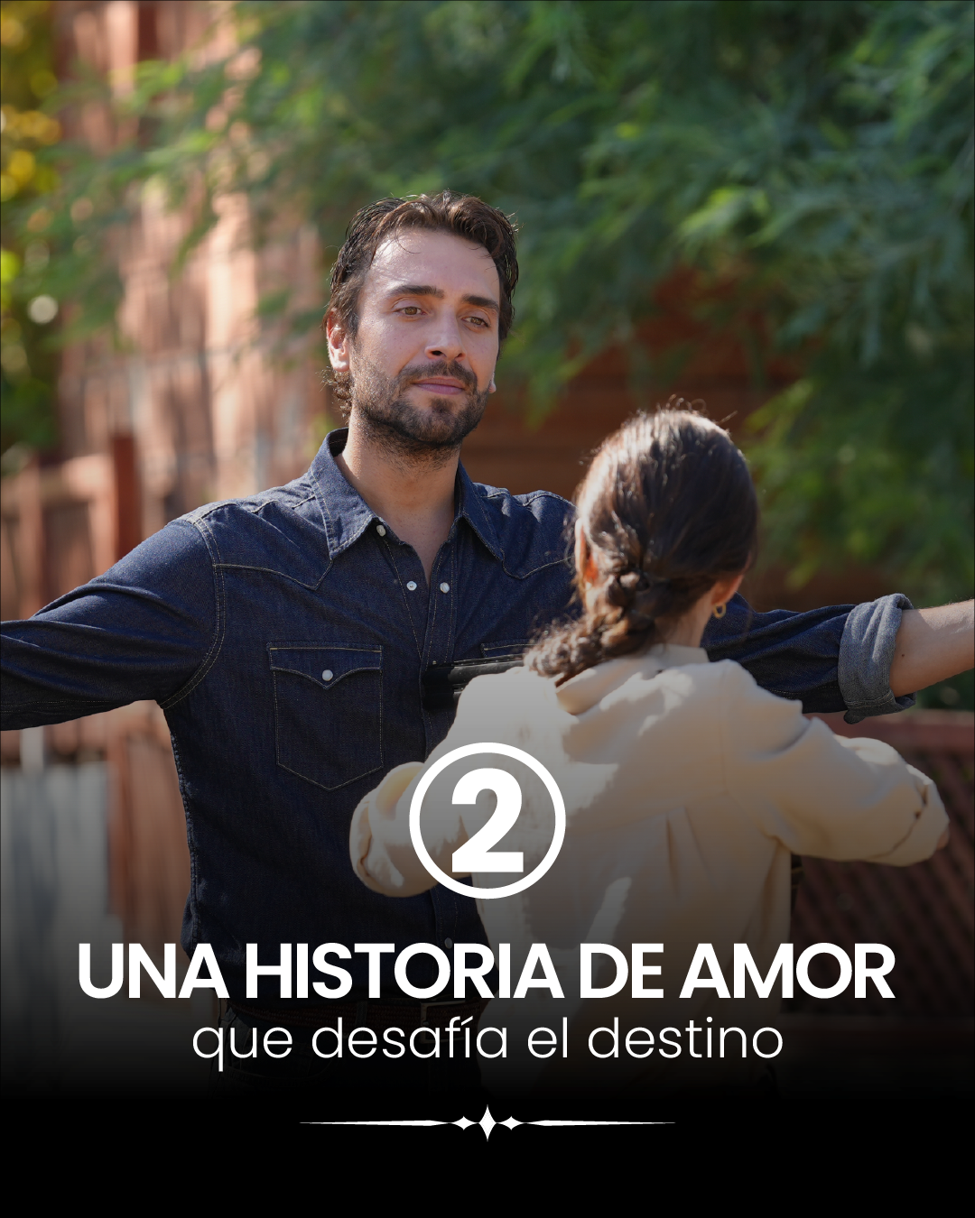 Banner promocional de la telenovela turca “Amor Profundo”.