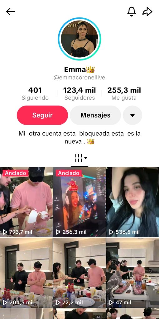 SUSCRIPCIÓN EMMA CORONEL