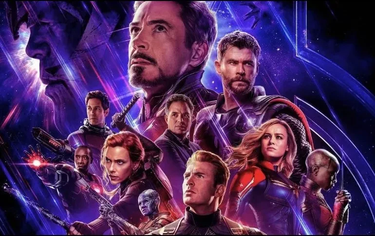 Imagen de personajes de los avengers