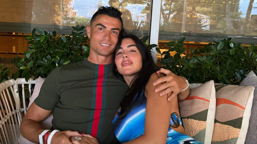 Imagen de Cristiano Ronaldo y Georgina Rodríguez