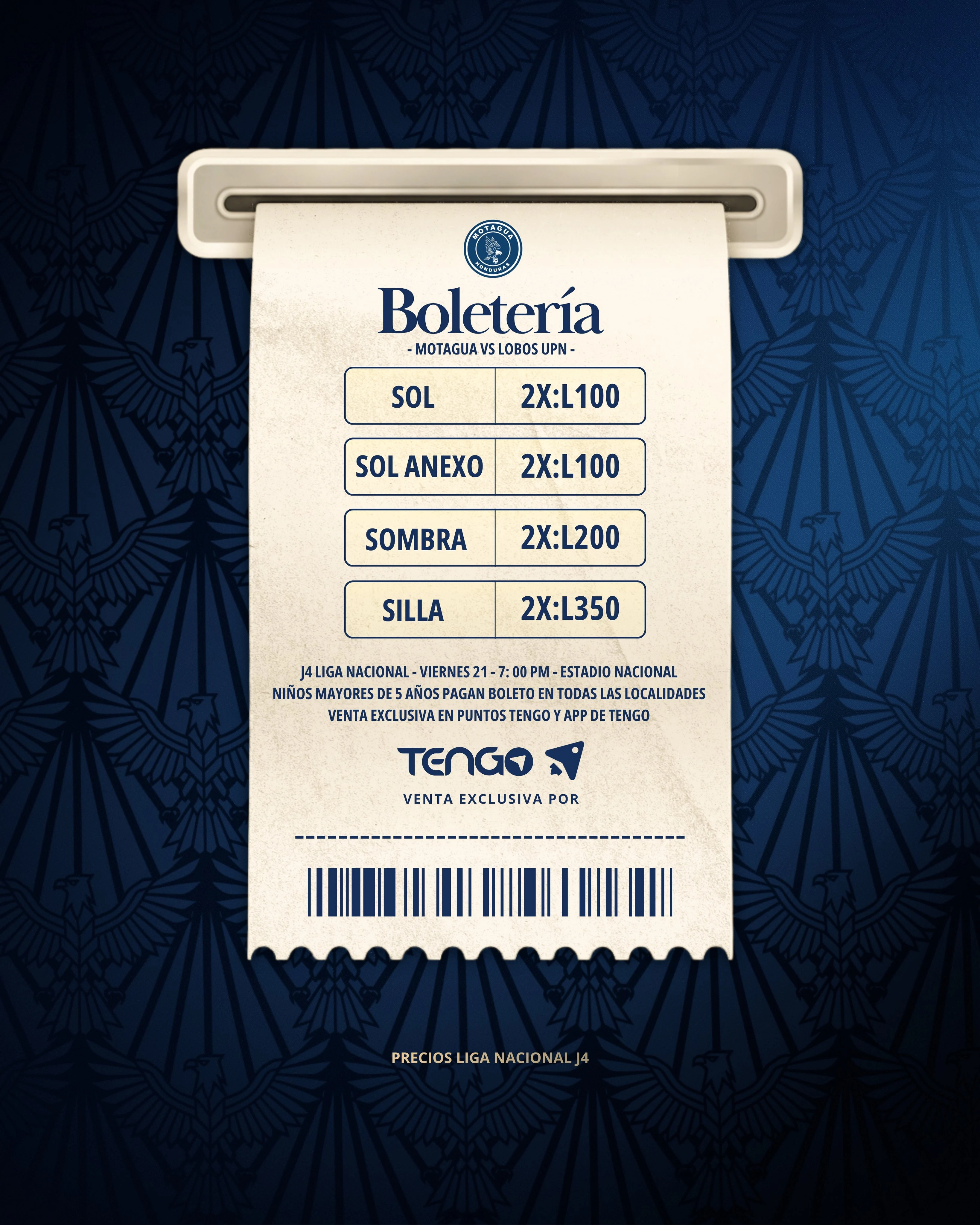 Imagen de precios de boletos