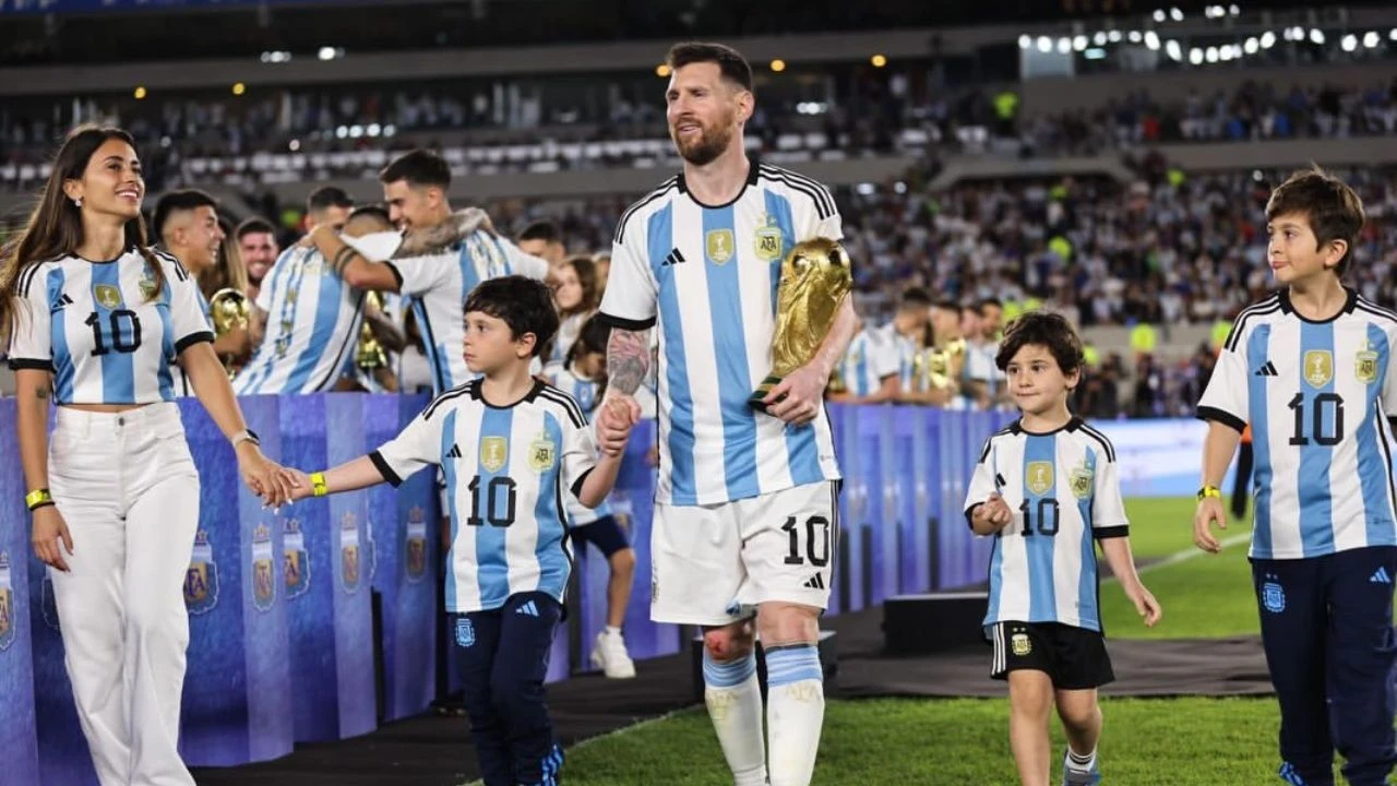 Antonela Roccuzzo dedica emotivo mensaje a Messi tras su retiro de la Selección Argentina