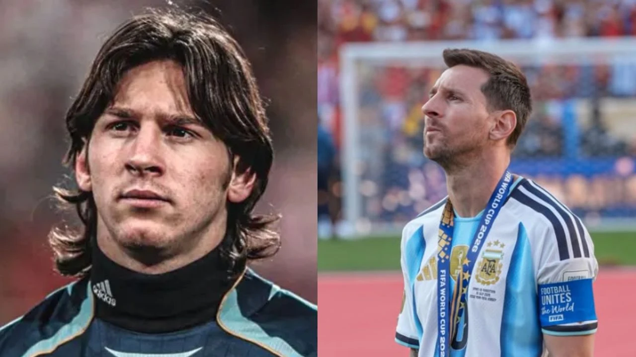 Así cambió físicamente Lionel Messi desde su debut hasta su retiro con Argentina