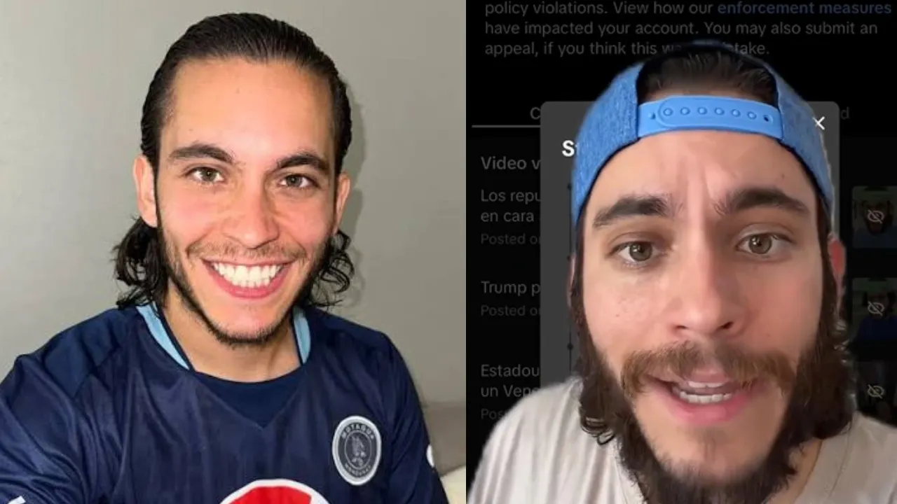'Me quieren censurar': Carlos Eduardo Espina denuncia bloqueo de su cuenta de TikTok