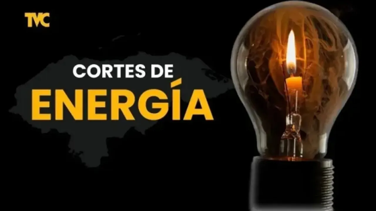 Lista de colonias que no tendrán energía por cortes programados en Honduras este jueves 27 de agosto