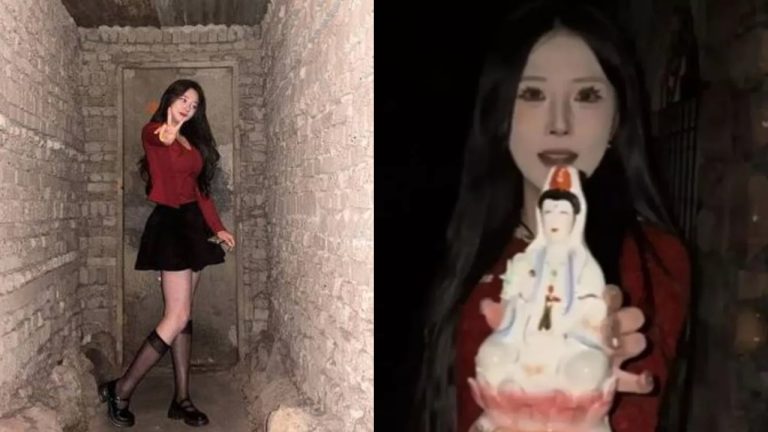 Imagen Principal de Nota: Influencer destruyó estatua religiosa y murió meses después: ¿qué ocurrió?