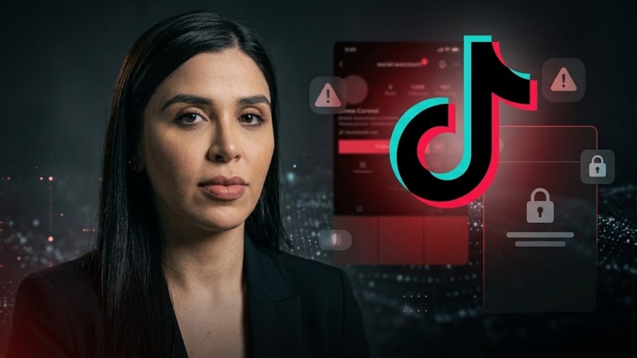 TikTok suspende cuenta de Emma Coronel tras cuestionamientos sobre sus ingresos