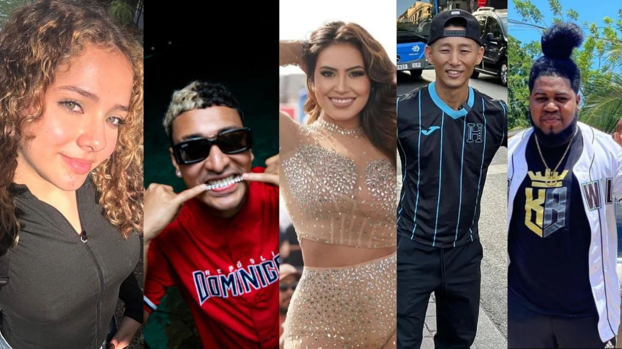 Así se verían 'La Sarca Biker', Supremo y otros influencers hondureños en Dragon Ball