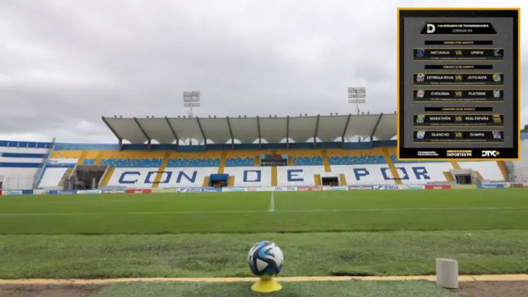 Jornada 4 Liga Nacional de Honduras: Clásico sampedrano y grandes duelos; horarios y dónde ver