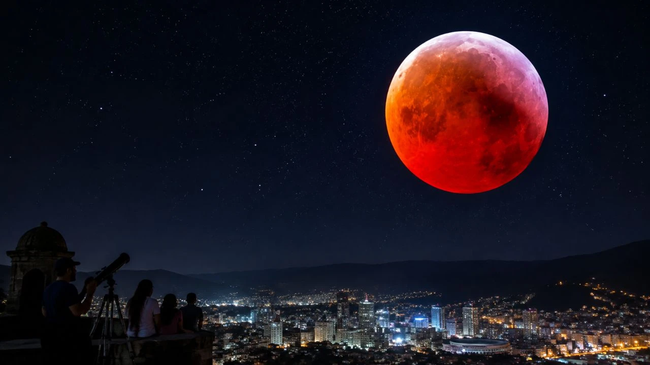 Luna de Sangre 2026 en Honduras: hora y cómo ver el eclipse lunar
