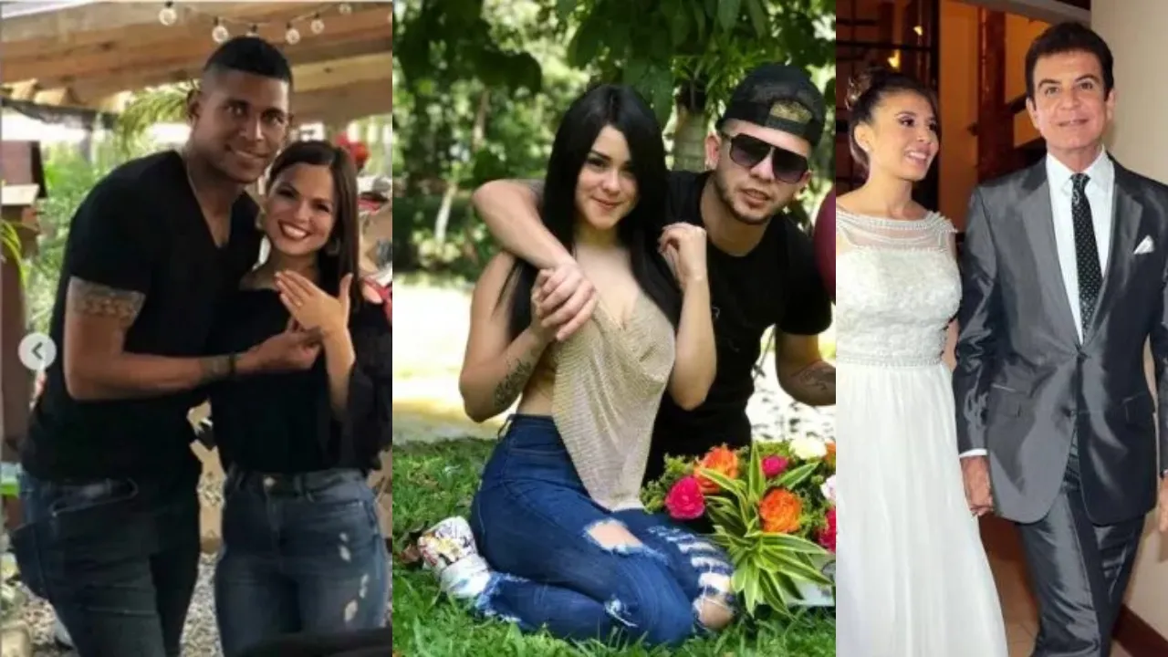 Estas 7 parejas marcaron la farándula hondureña con sus historias de amor