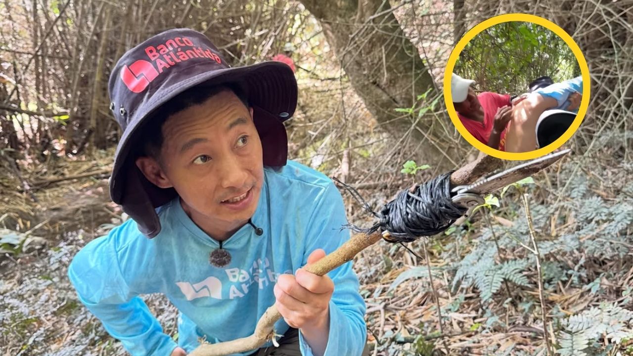 "Esperemos no sea venenosa": Shin Fujiyama sufre incidente en la selva misquita