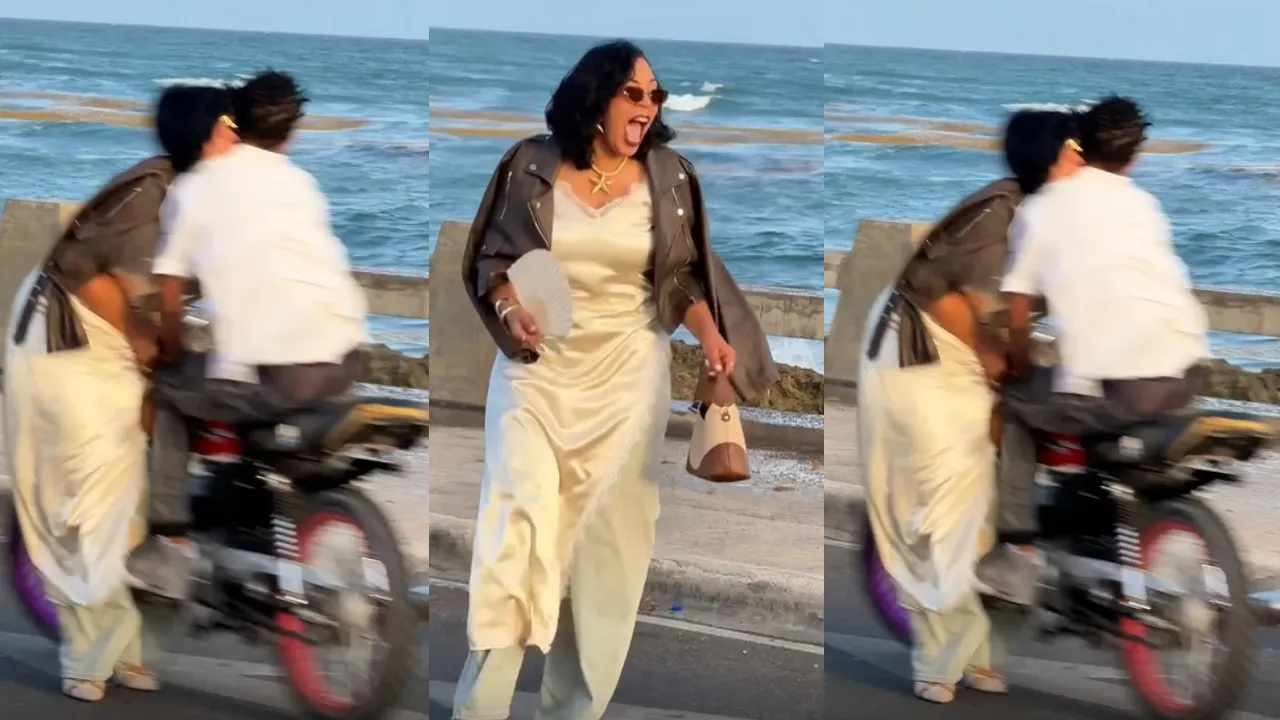 Imagen Principal de Nota: Creadora de contenido es arrollada por una moto mientras grababa