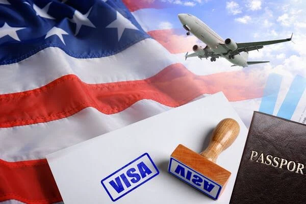 Imagen de sello de visa